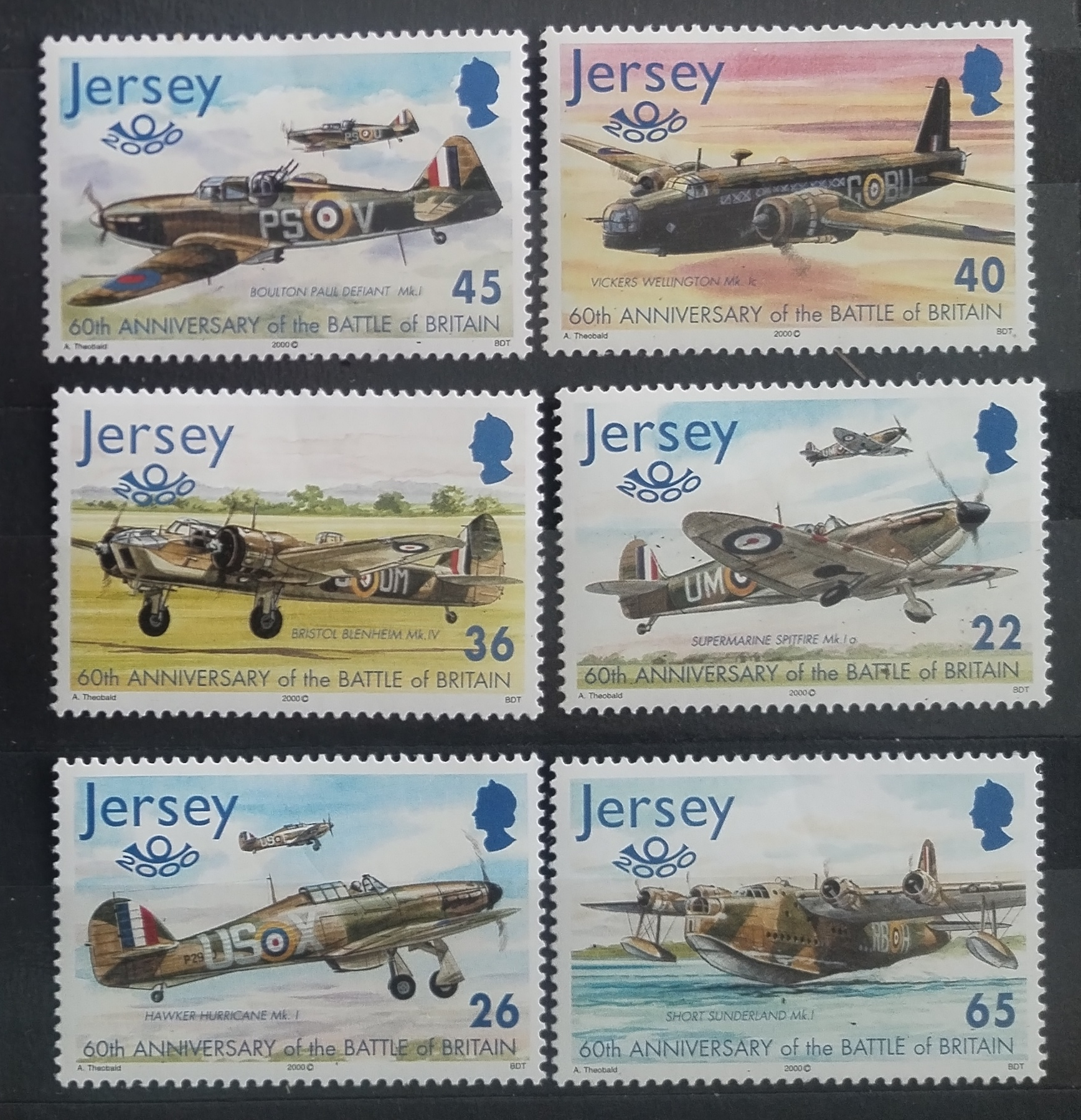 Jersey 2000 Letadla a stíhačky