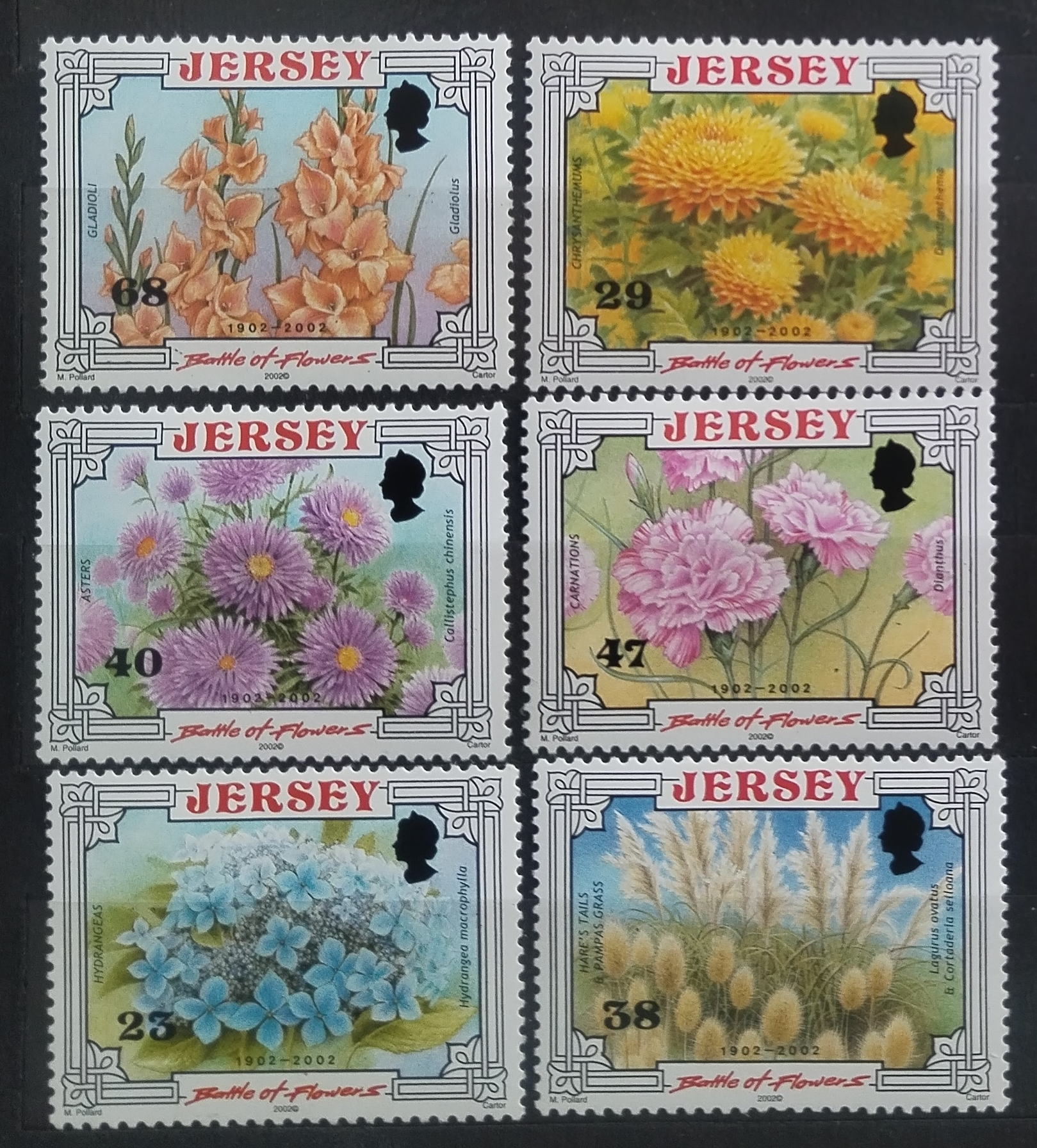 Jersey 2002 Výstava květin, Flora