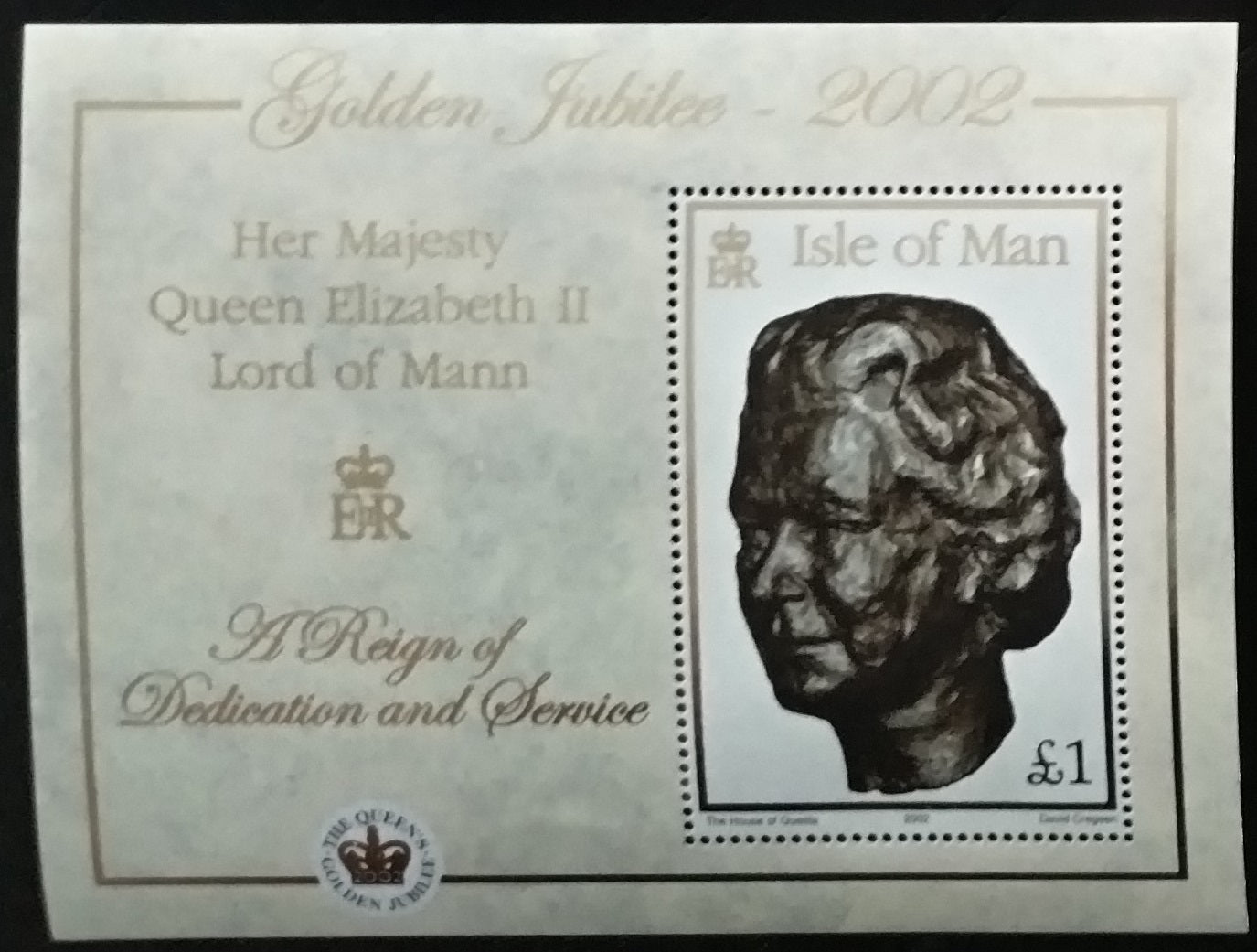 Isle of Man 2002 Queen Elizabeth II and her government