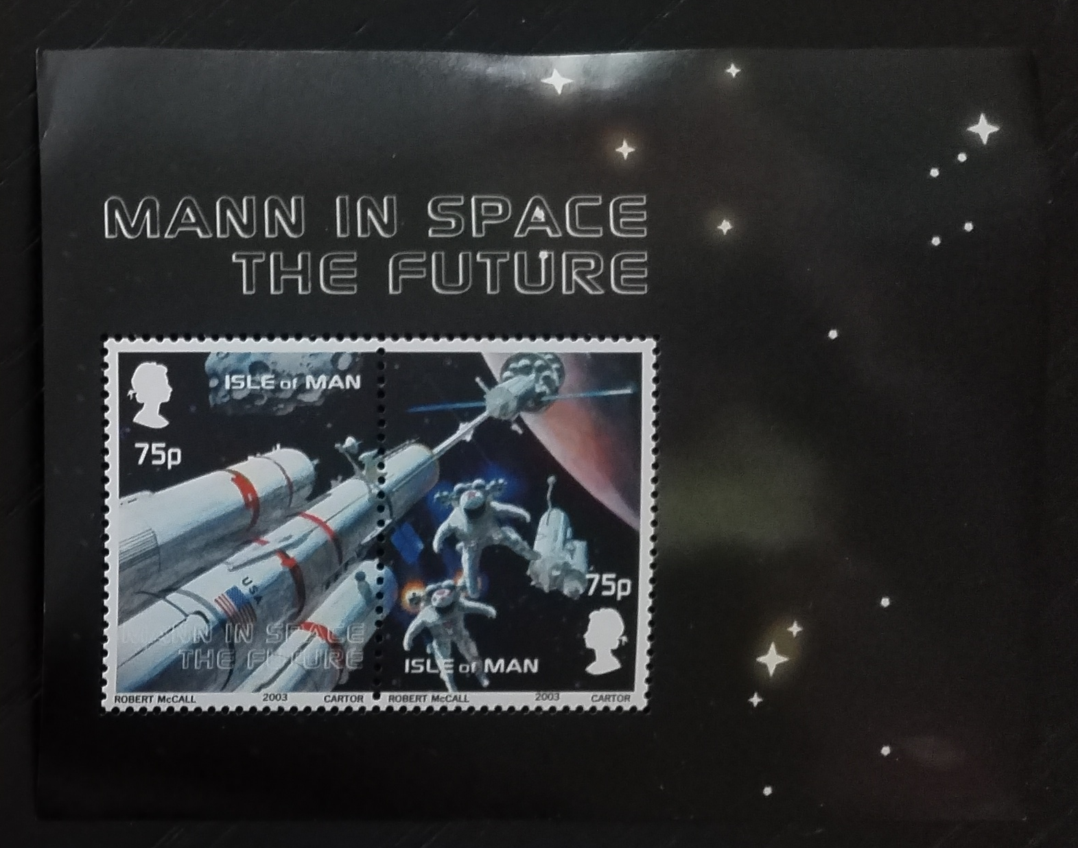 Ostrov Man 2003 Vesmír a kosmos, Rakety