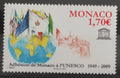 Monako 2009  Výročí UNESCO a vlajky