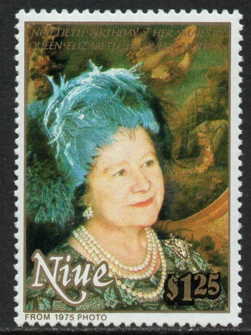 Niue 1990 Narozeniny královny matky