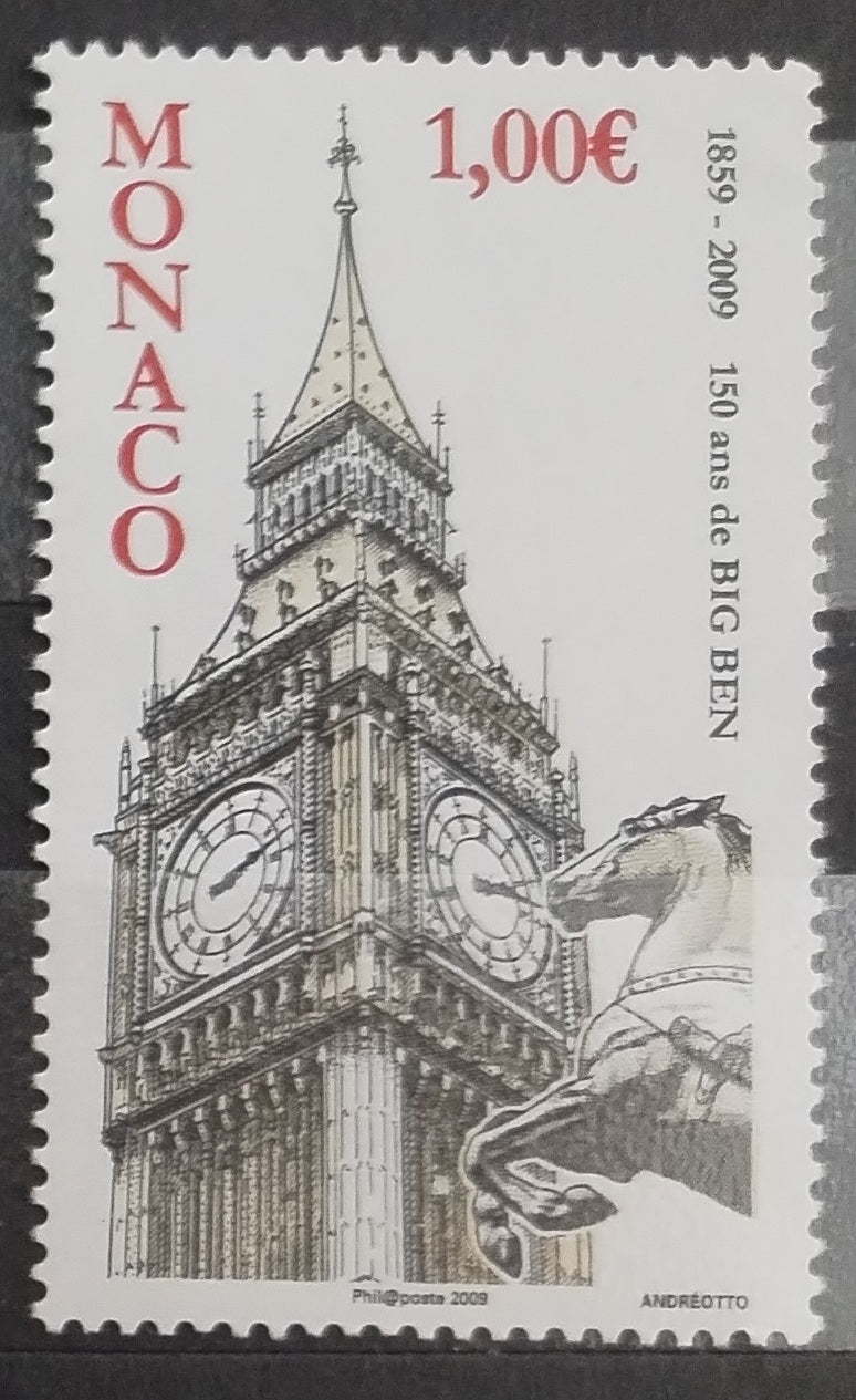 Monako 2009 Big Ben a monumenty