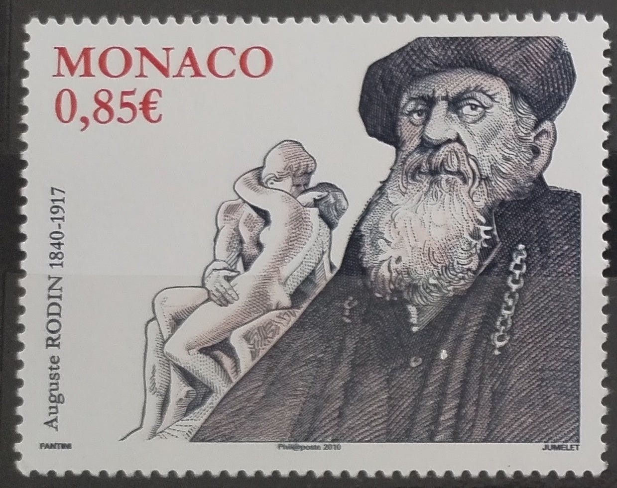 Monako 2009 Sochař Rodin a umění