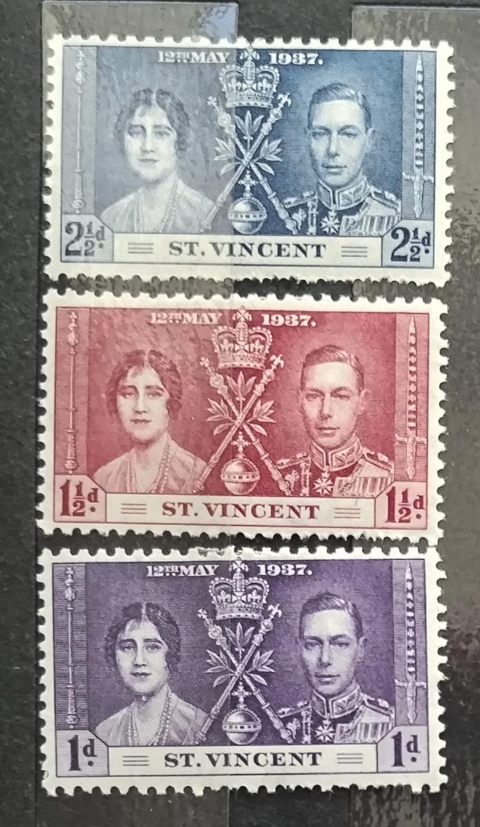 1937 omnibus vydání korunovace Jiřího VI. - SVATÝ VINCENT