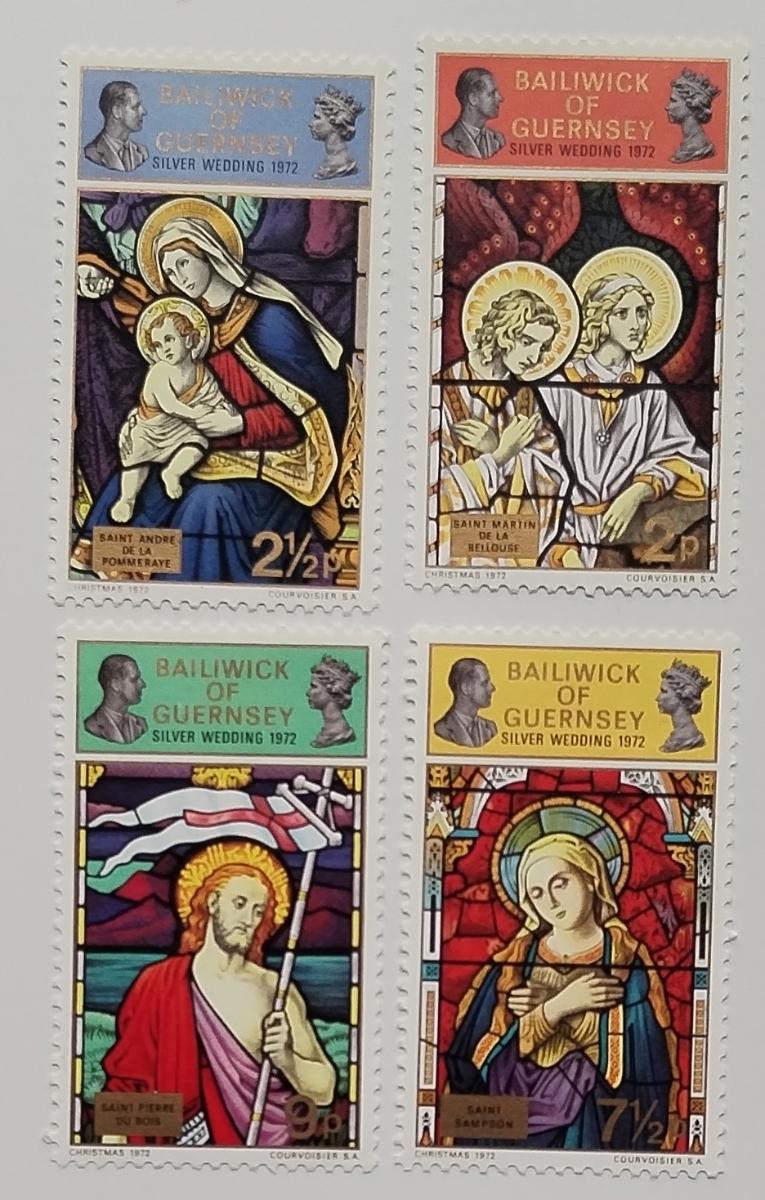 1972 - výročí královniny svatby, Omnibus vydání - země jako na foto!