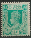 Britská Barma 1938 Hodnota 1,5A