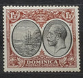 Dominika 1933 16£ Hodnota 1,5d