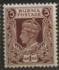 Britská Barma 1938 Hodnota 1A