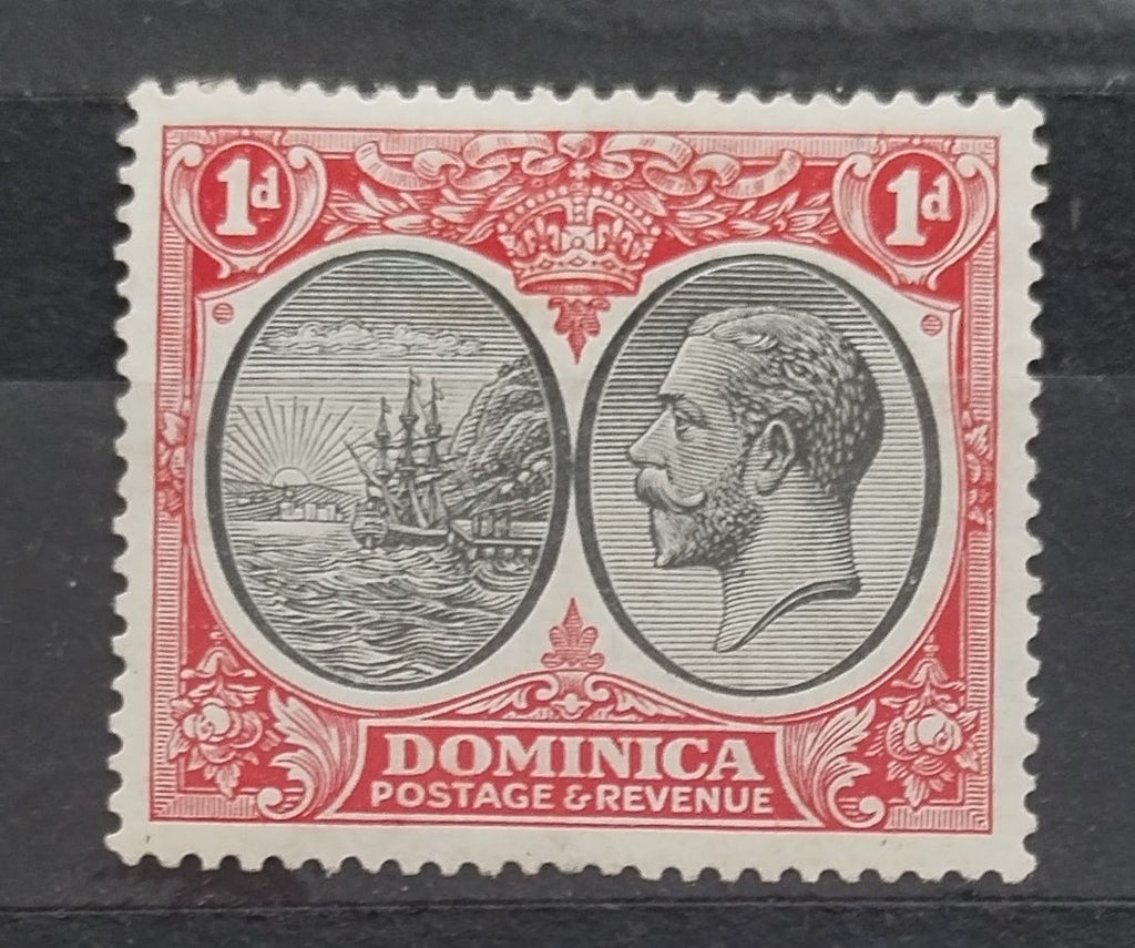 Dominika 1933 19£ Hodnota 1d