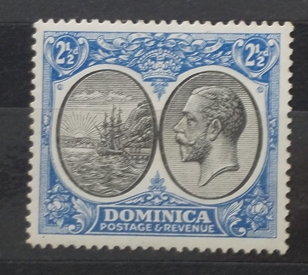 Dominika 1927 8,5£ Hodnota 2,5d