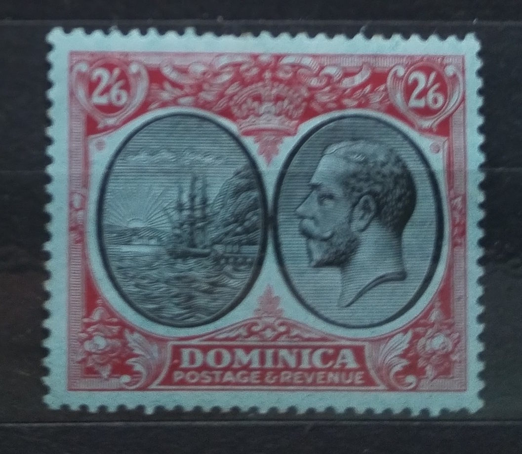 Dominika 1923 30£ Hodnota 2s6d