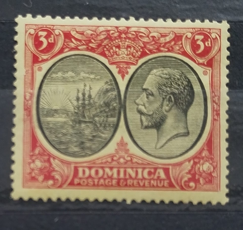 Dominika 1927 6£ Hodnota 3d