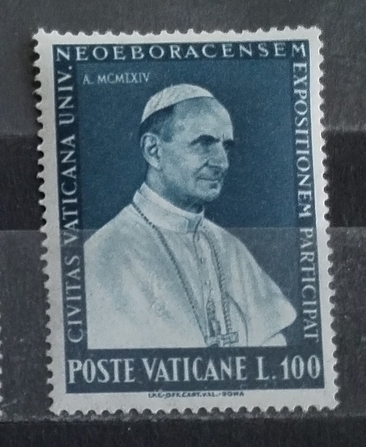 Vatican 1964 The Pope and the exhibition