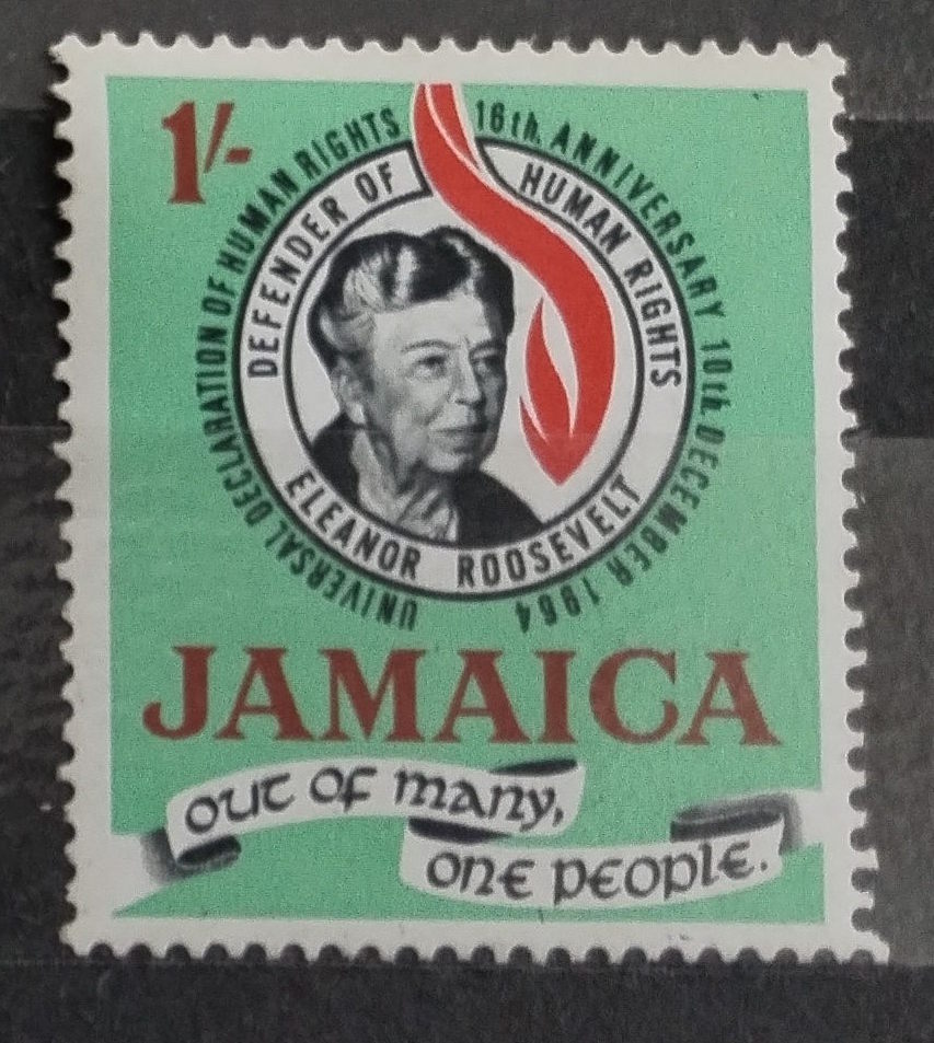 Jamajka 1964 Eleanor Roosevelt