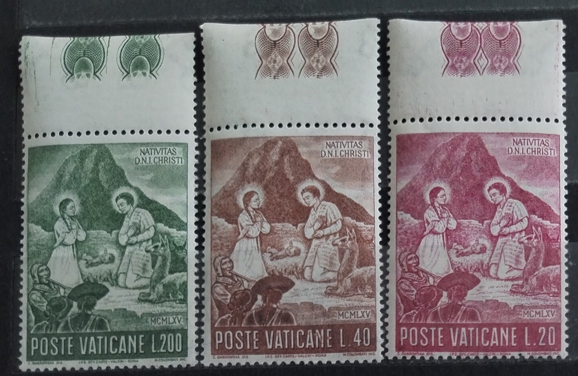 Vatican 1965 Christmas and the Holy Family