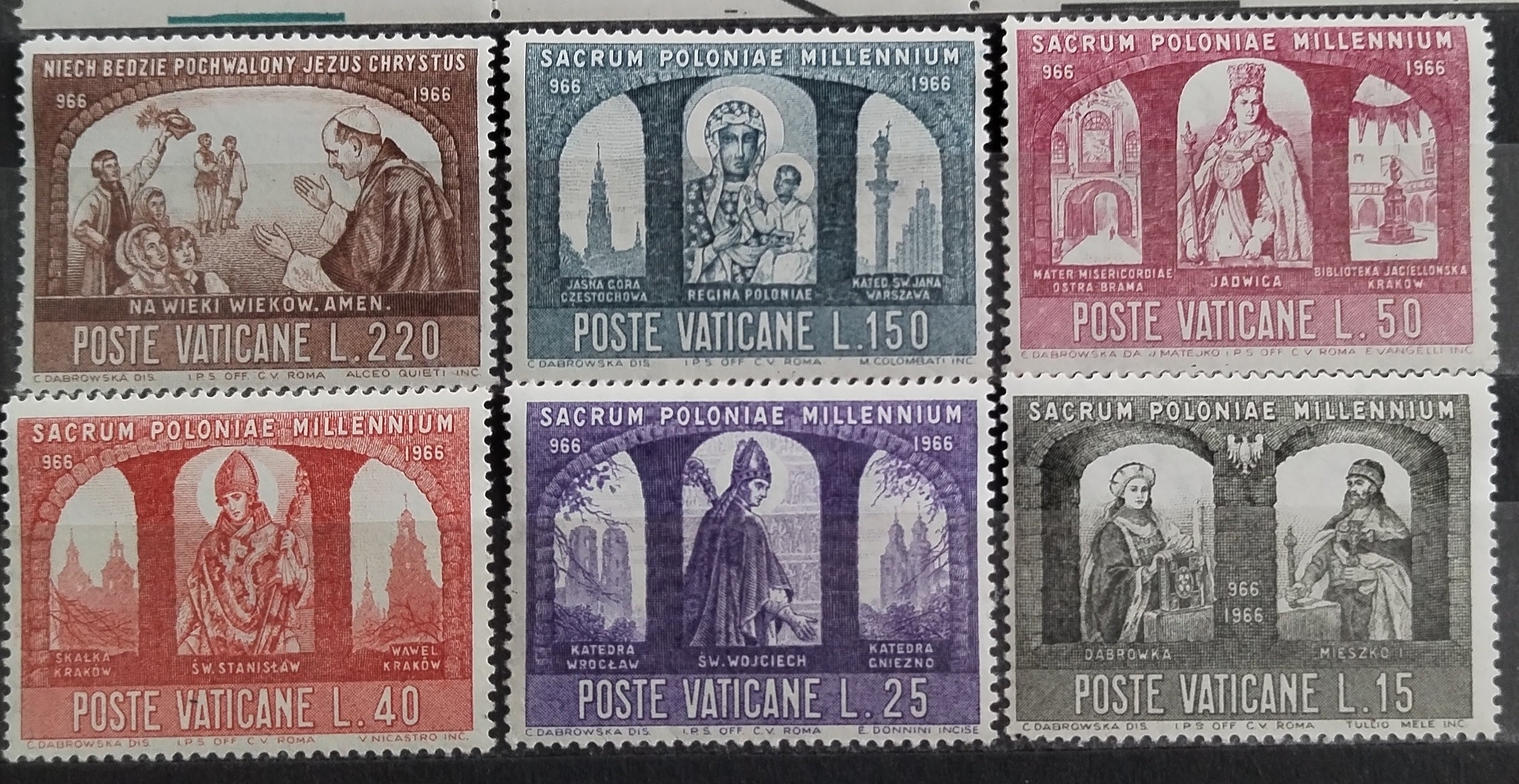 Vatikán 1966 Tisíciletí katolického Polska