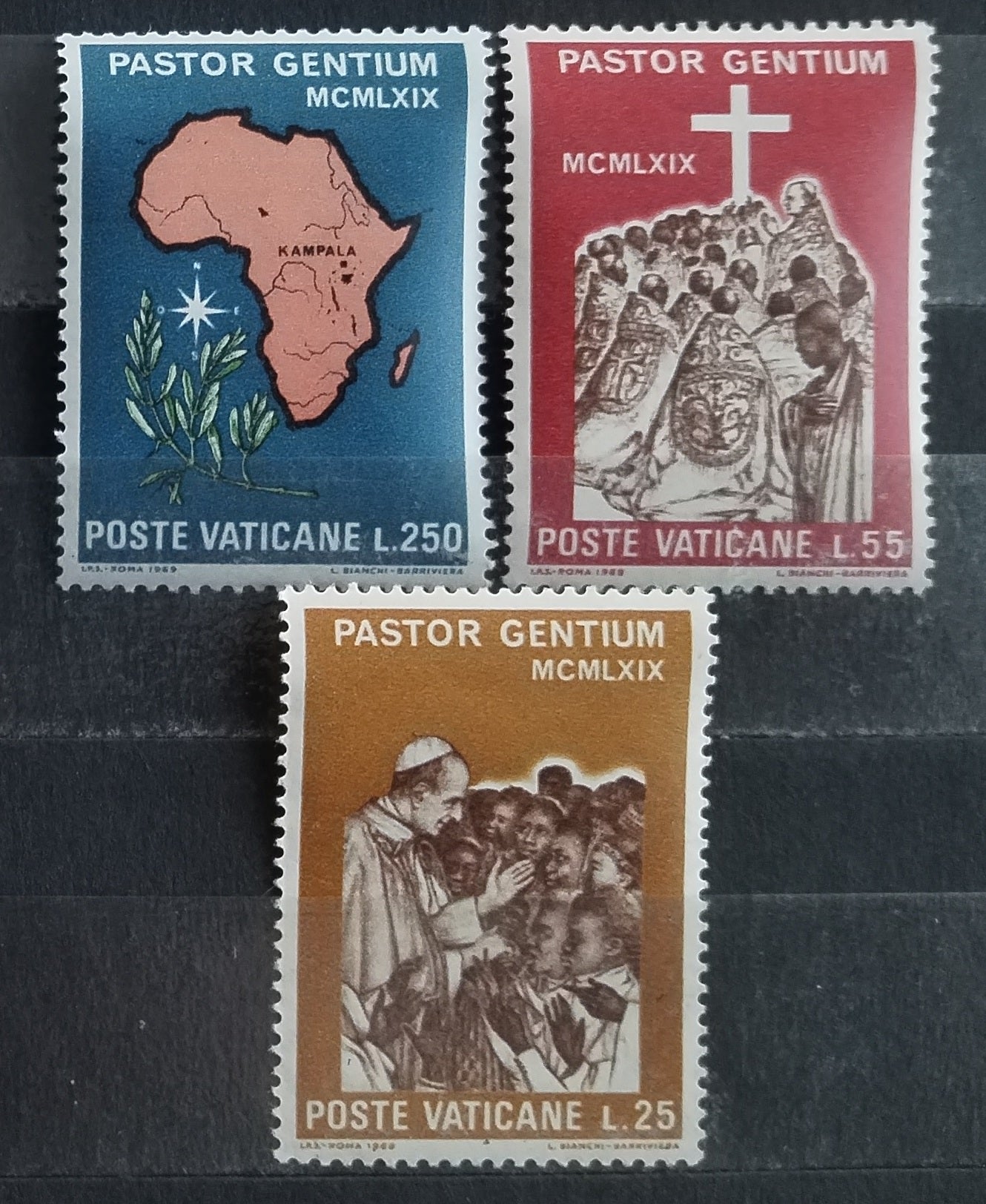 Vatican 1969 Pope's visit to Africa