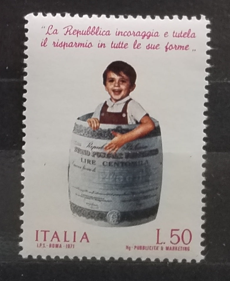 Itálie 1971 Spořitelna - 50L