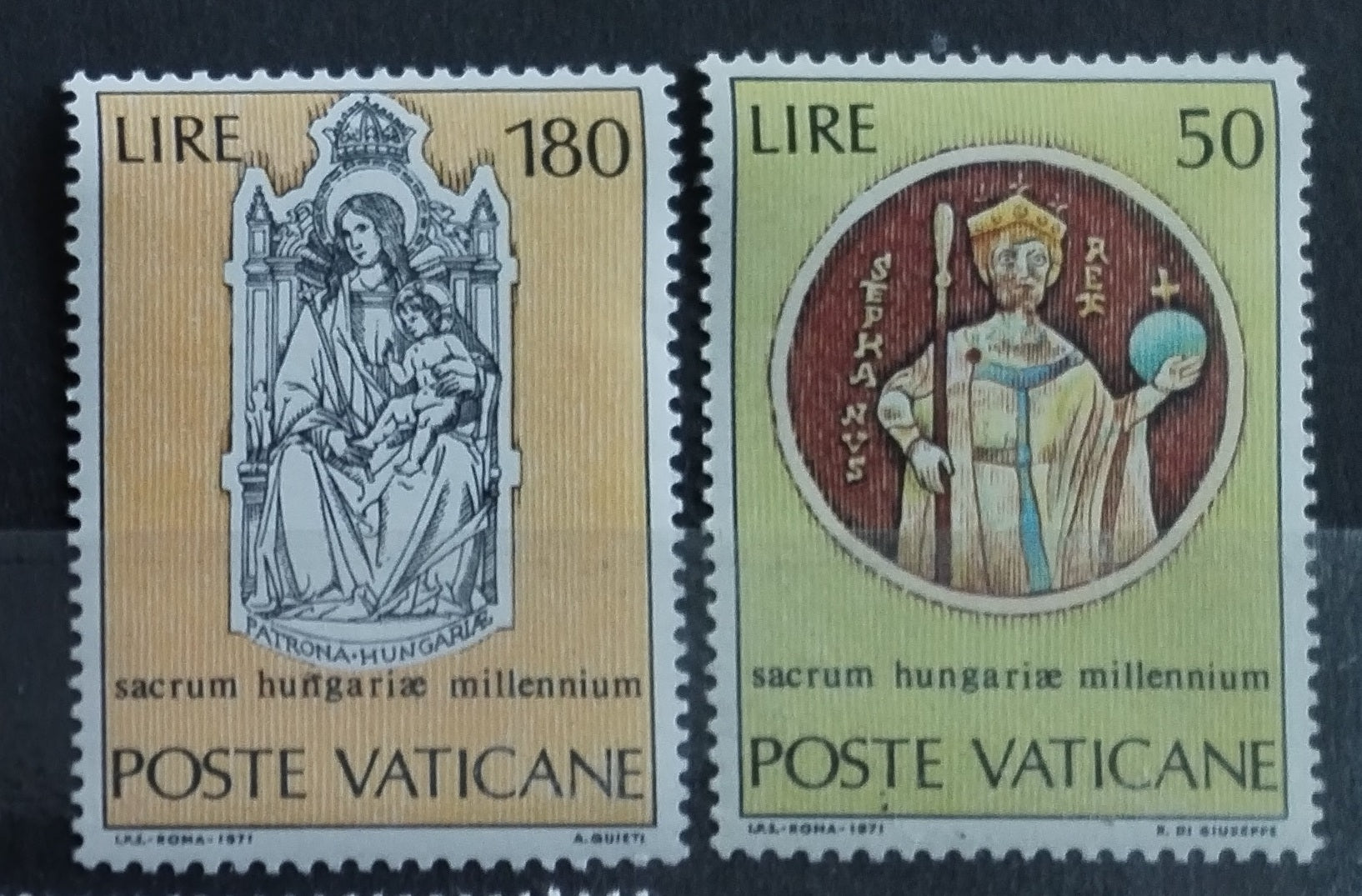 Vatican 1971 Millennium of Catholic Hungary, Art