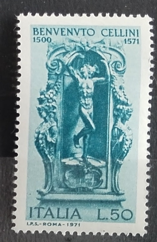 Itálie 1971 Cellini a umění