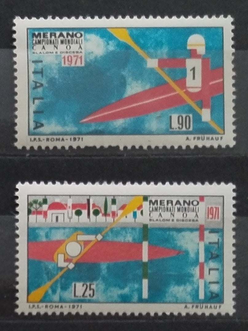 Itálie 1971 Kanoistika a sport