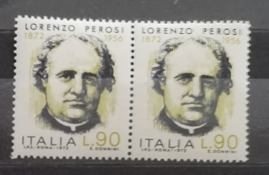 Itálie 1972 Perosi a osobnosti