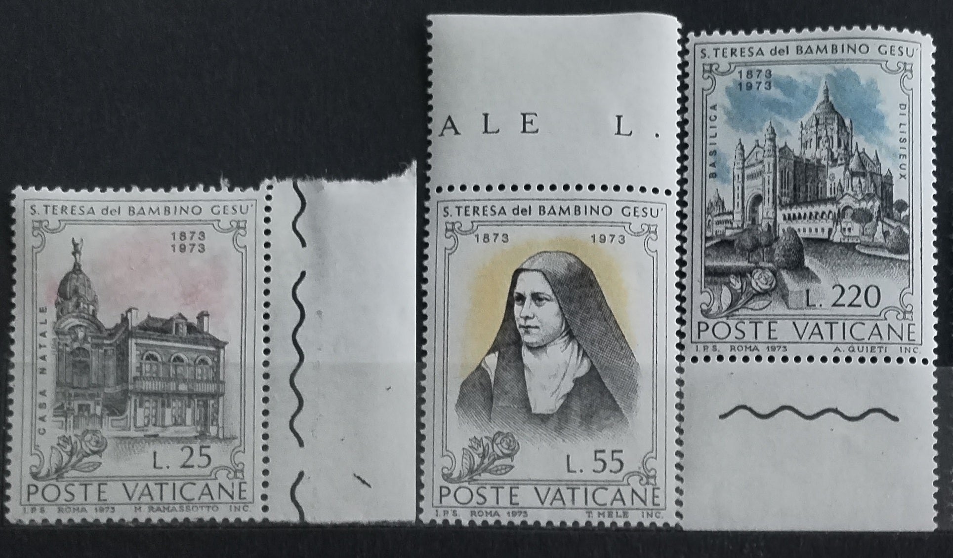 Vatican 1973 Saint Teresa and Art