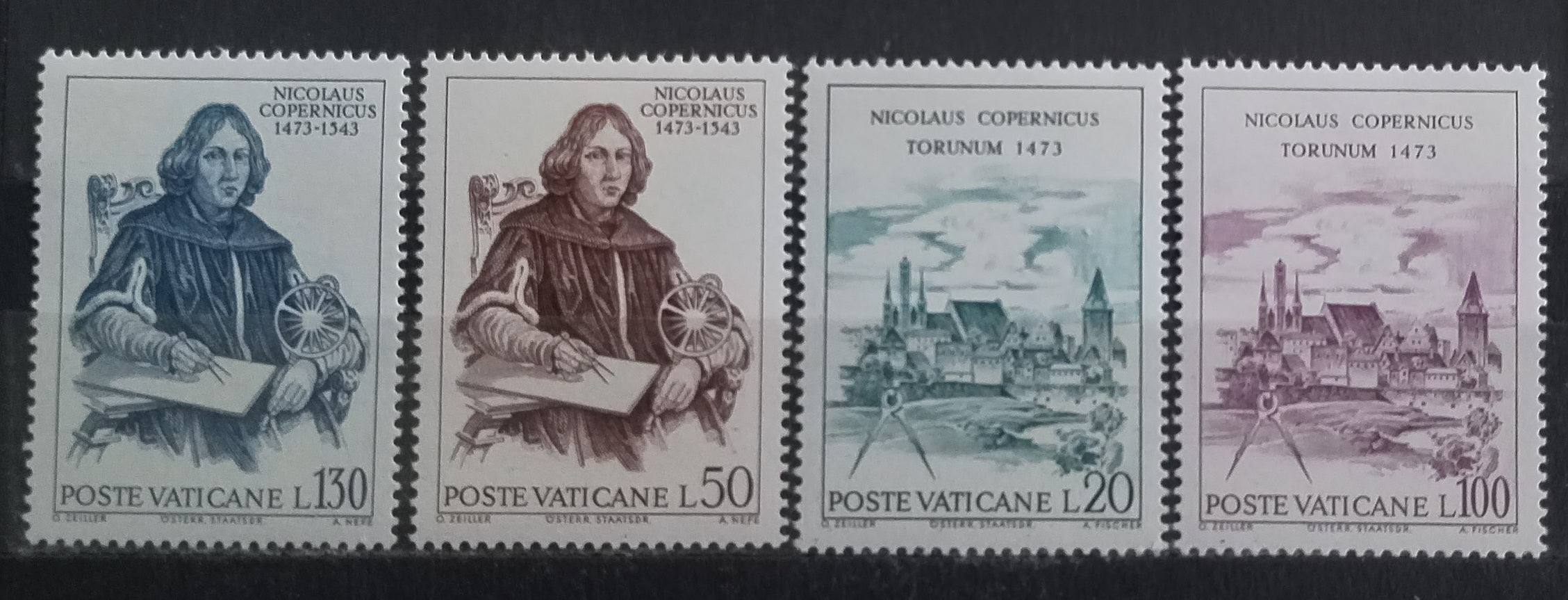 Vatikán 1973 Výročí narození Koperníka, Vesmír