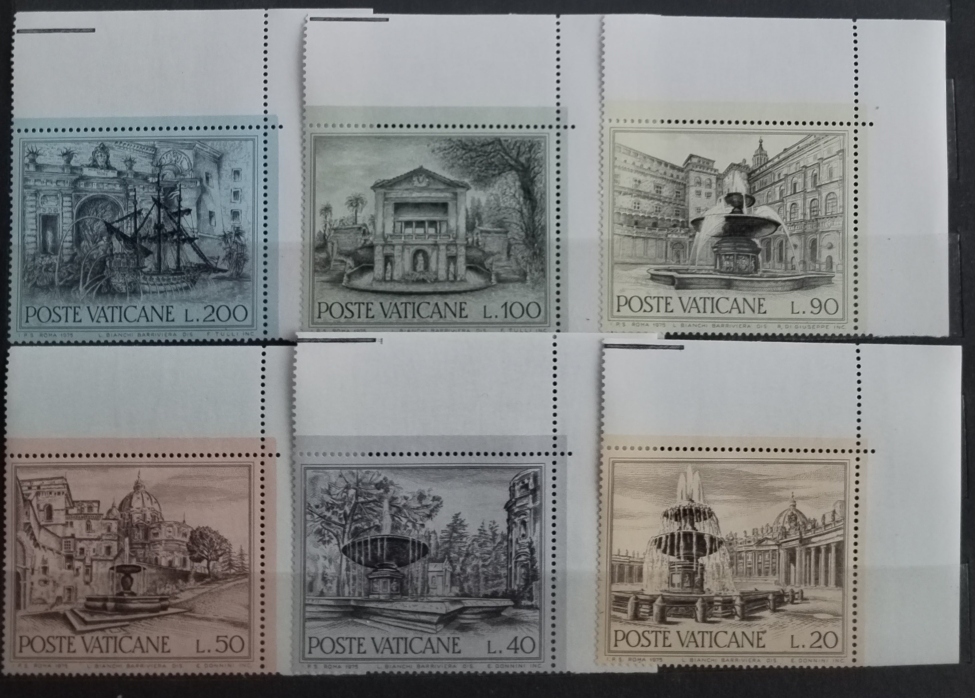 Vatikán 1975 Ochrana památek