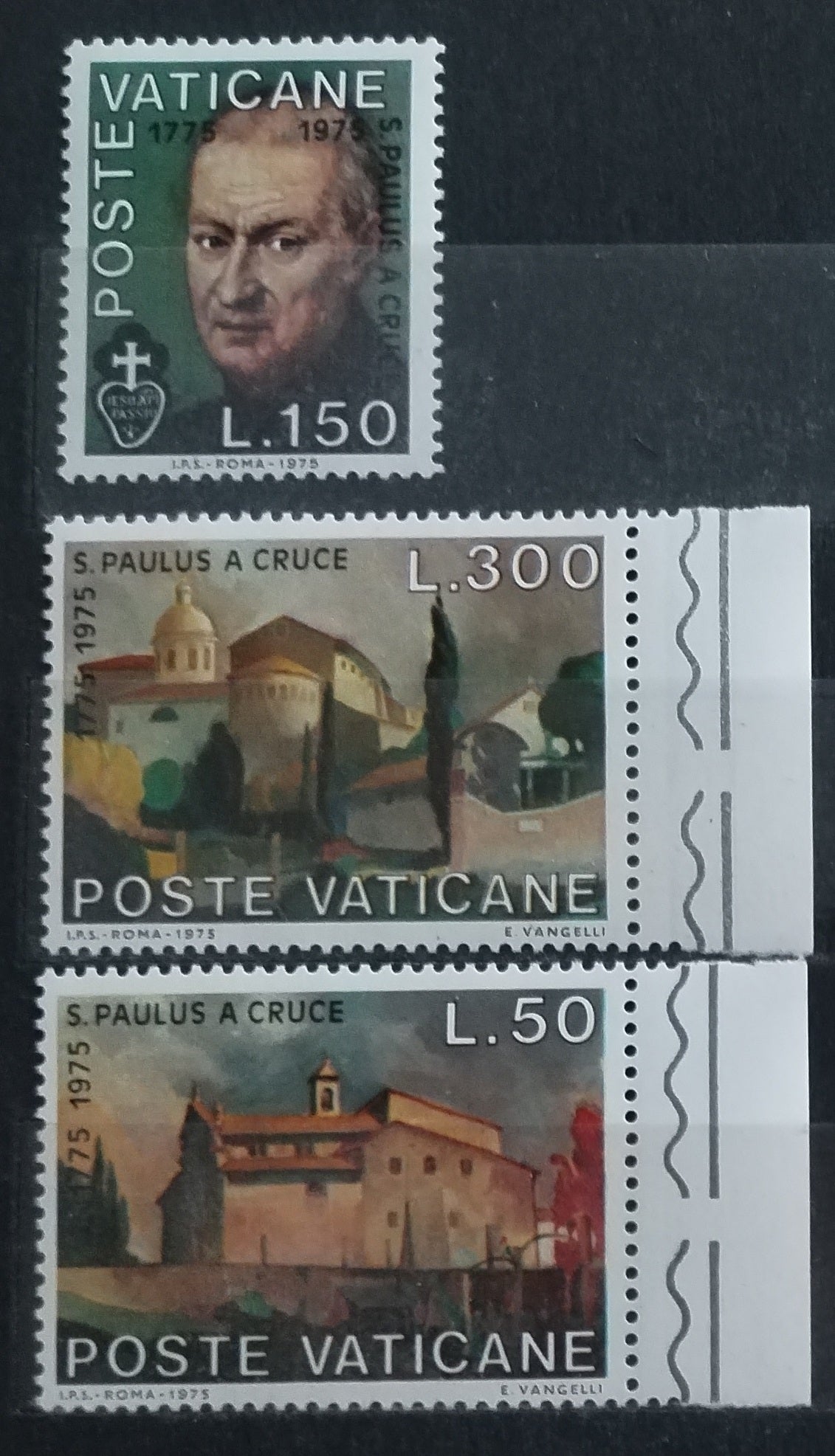 Vatican 1975 Saint Paul from the Cross, Art