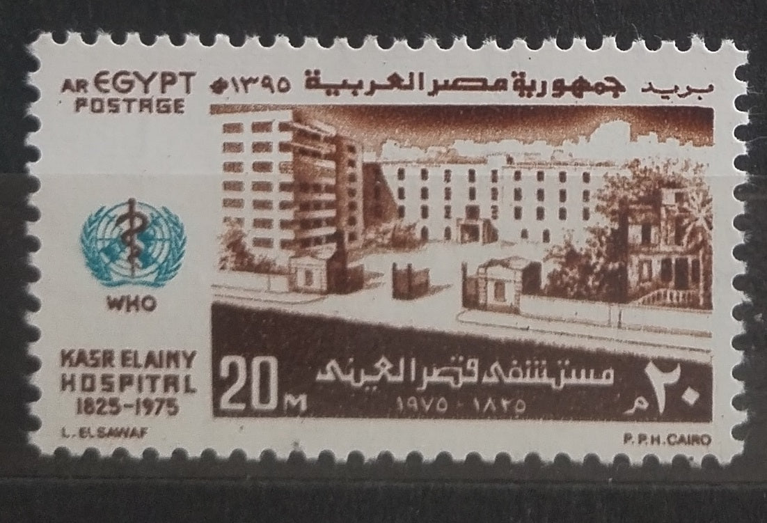 Egypt 1975 WHO Day, Hospital