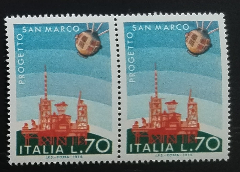 Itálie 1975 Satelit San Marco, Vesmír