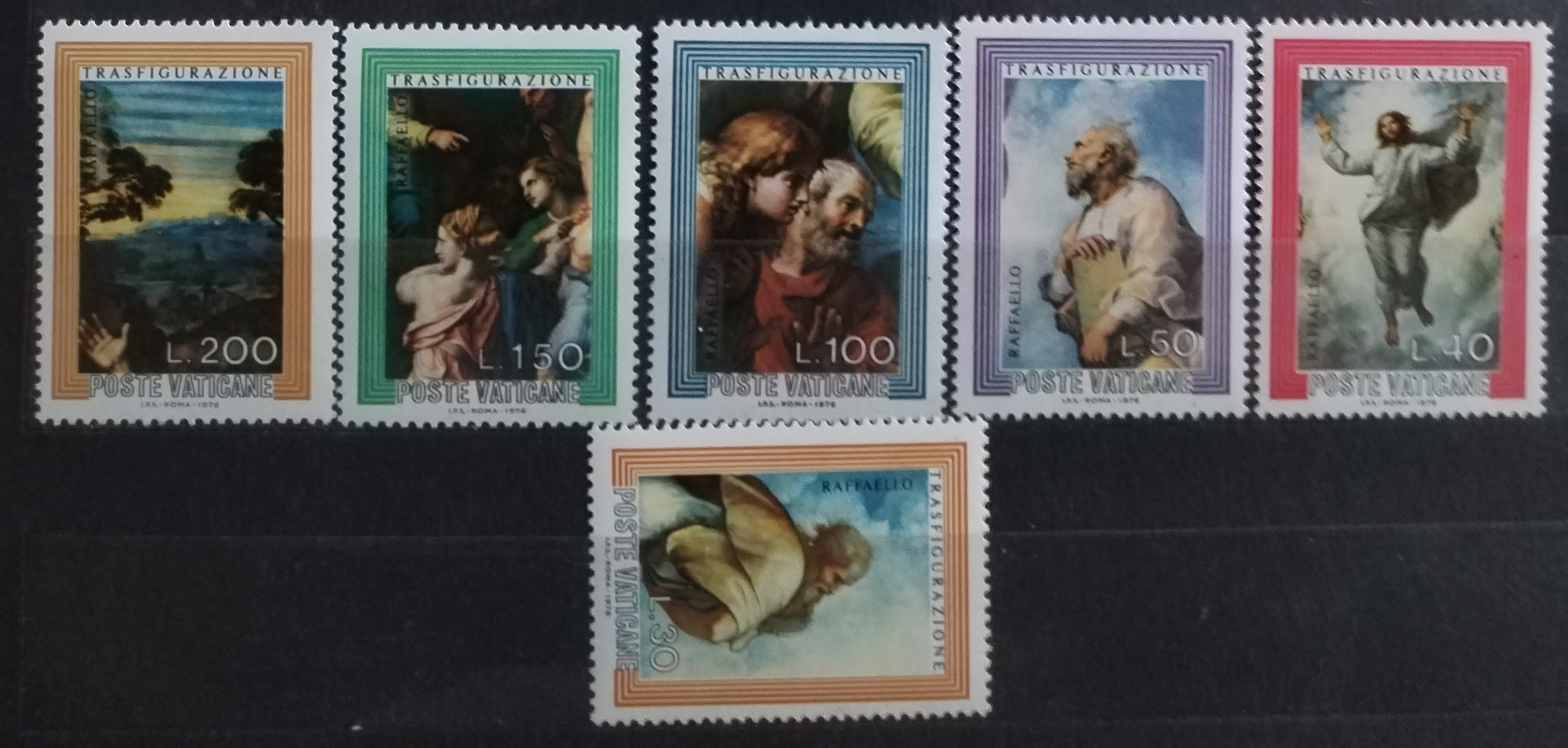 Vatikán 1976 Rafael a jeho umění