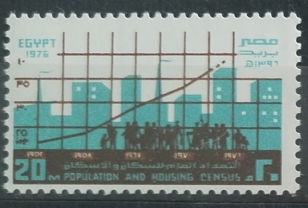 Egypt 1976 Populační cenzus