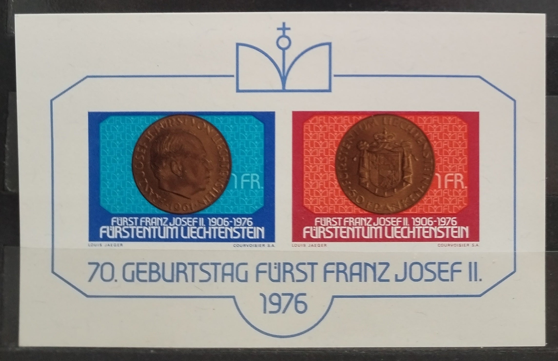 Lichtenštejnsko 1976 Narozeniny prince, Mince