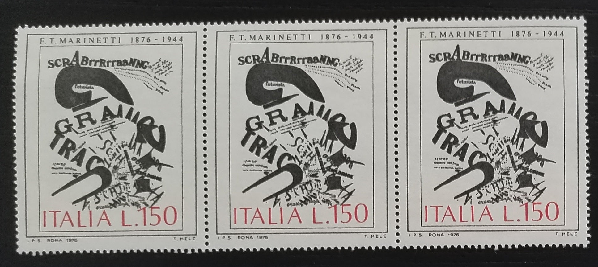 Itálie 1976 Italské umění I.