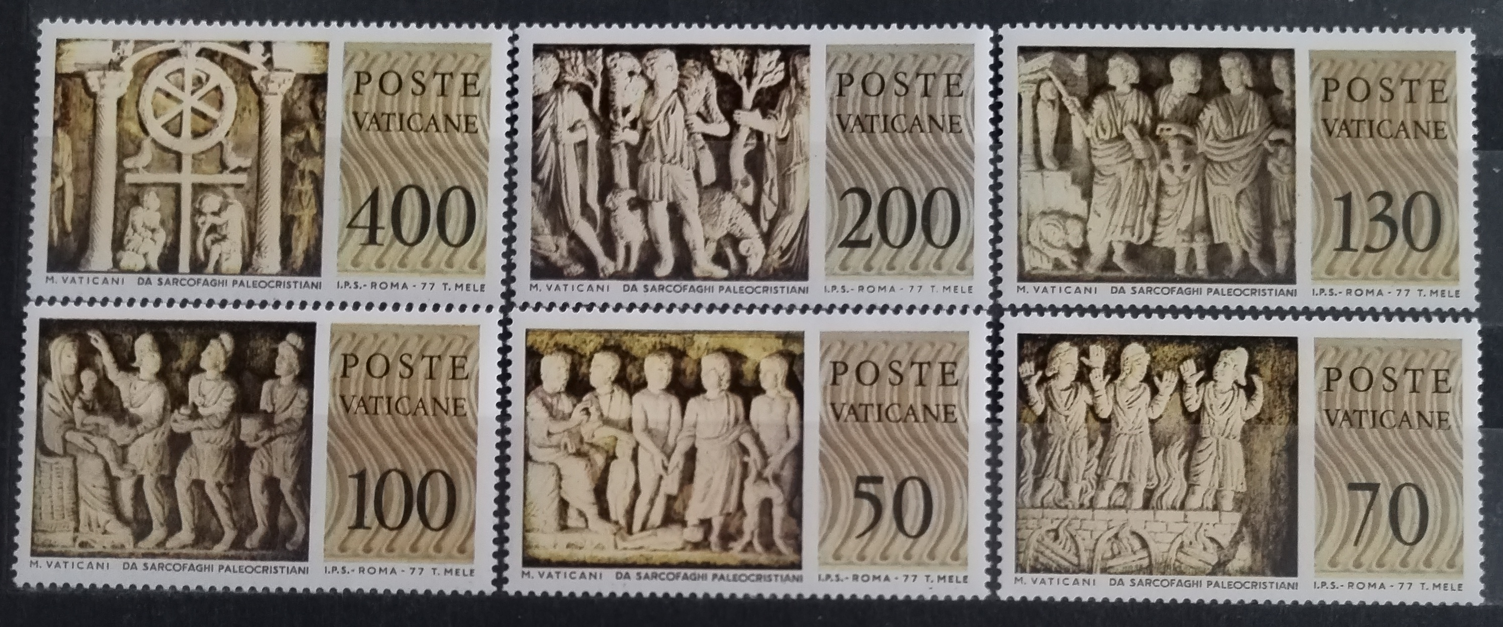 Vatikán 1977 Umění