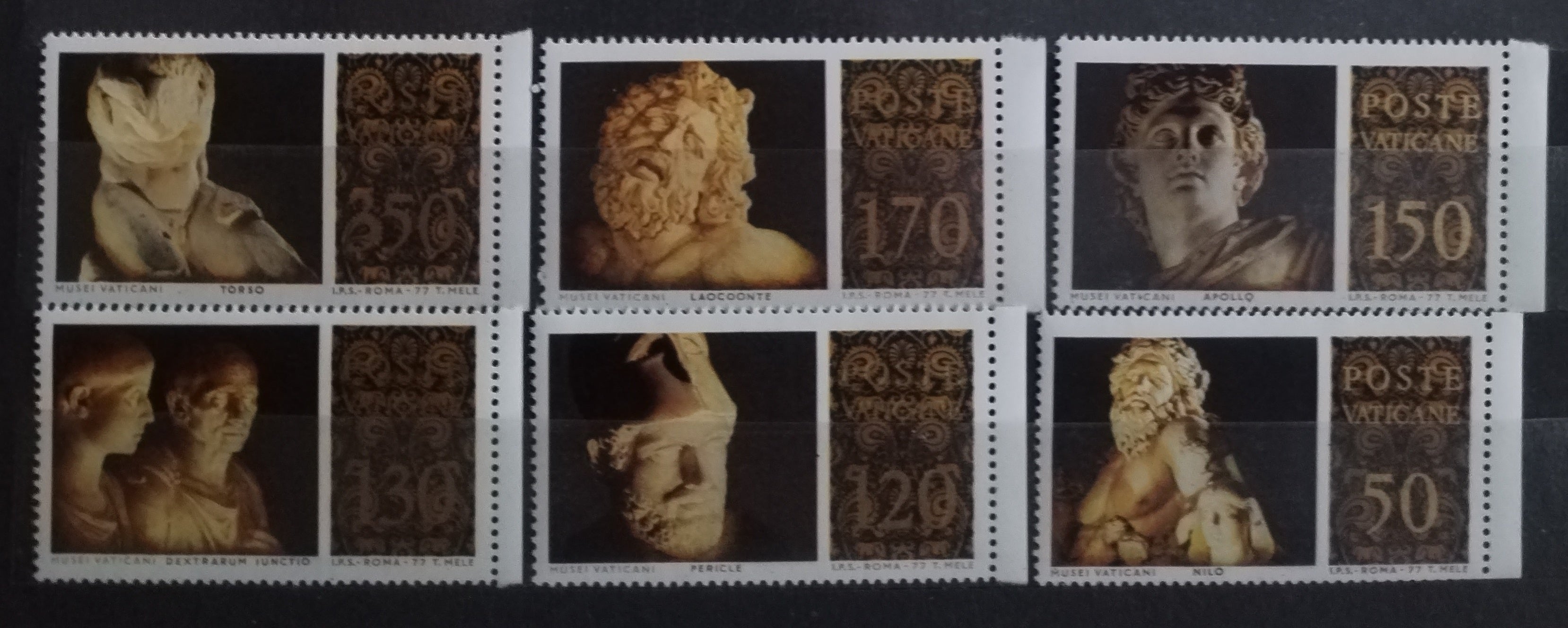 Vatikán 1977 Artefakty a umění