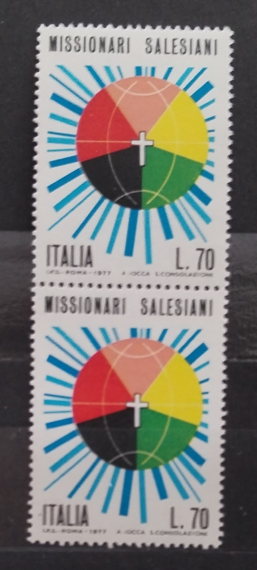 Itálie 1977 Misie - 70L
