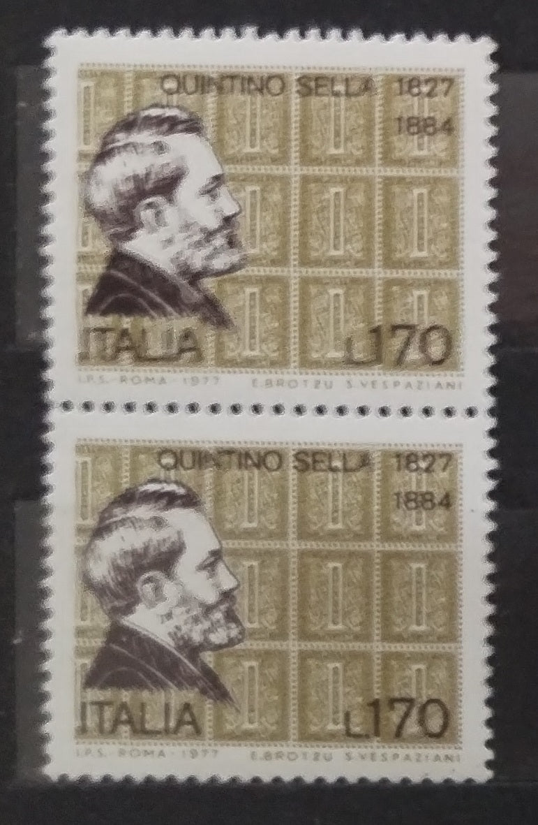 Itálie 1977 Sella a osobnosti