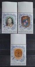 Vatikán 1978 Papež Pius IX. a erby
