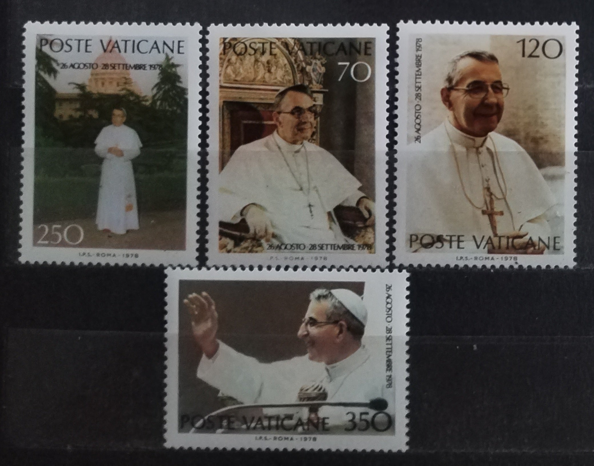 Vatikán 1978 Vzpomínka na papeže