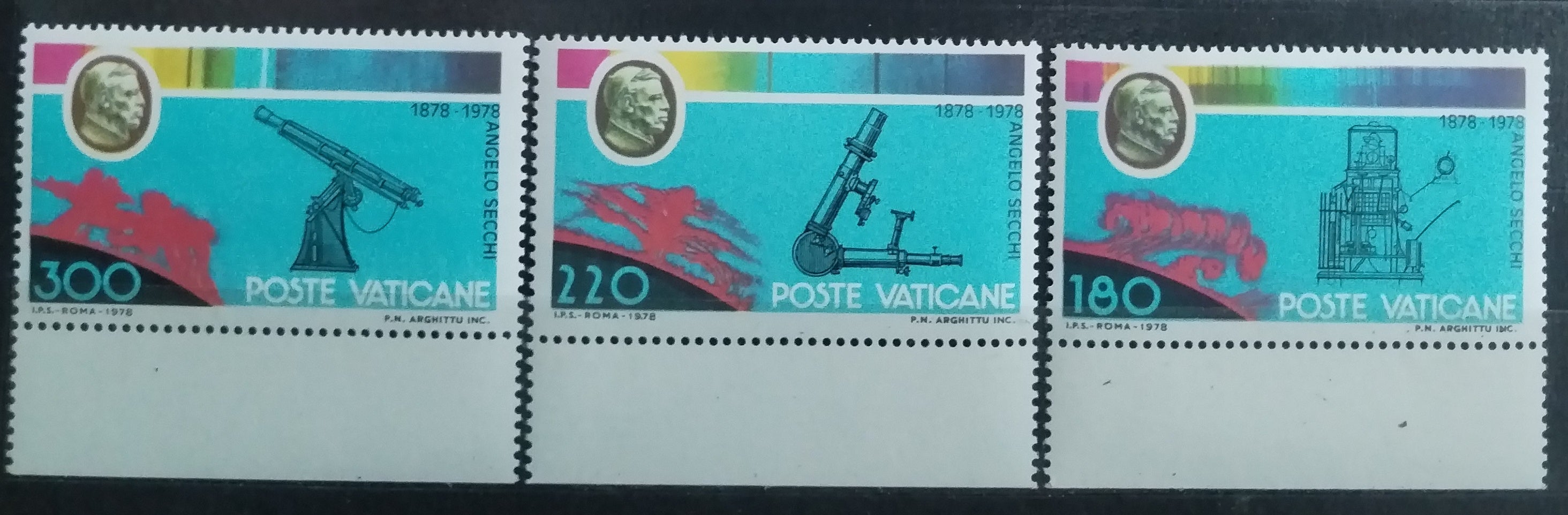 Vatikán 1979 Astronomie a vesmír