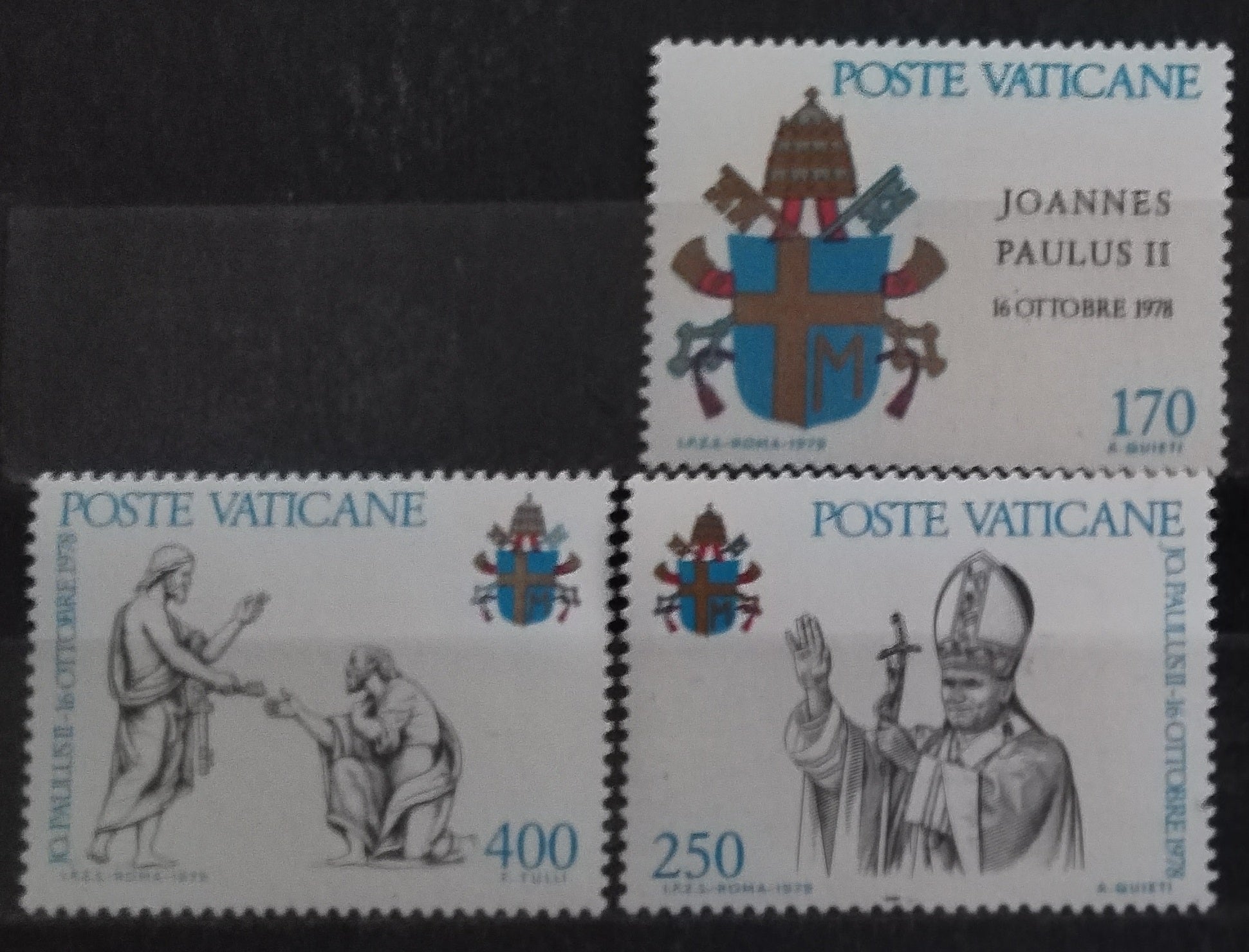 Vatikán 1978 Papež Jan Pavel II.
