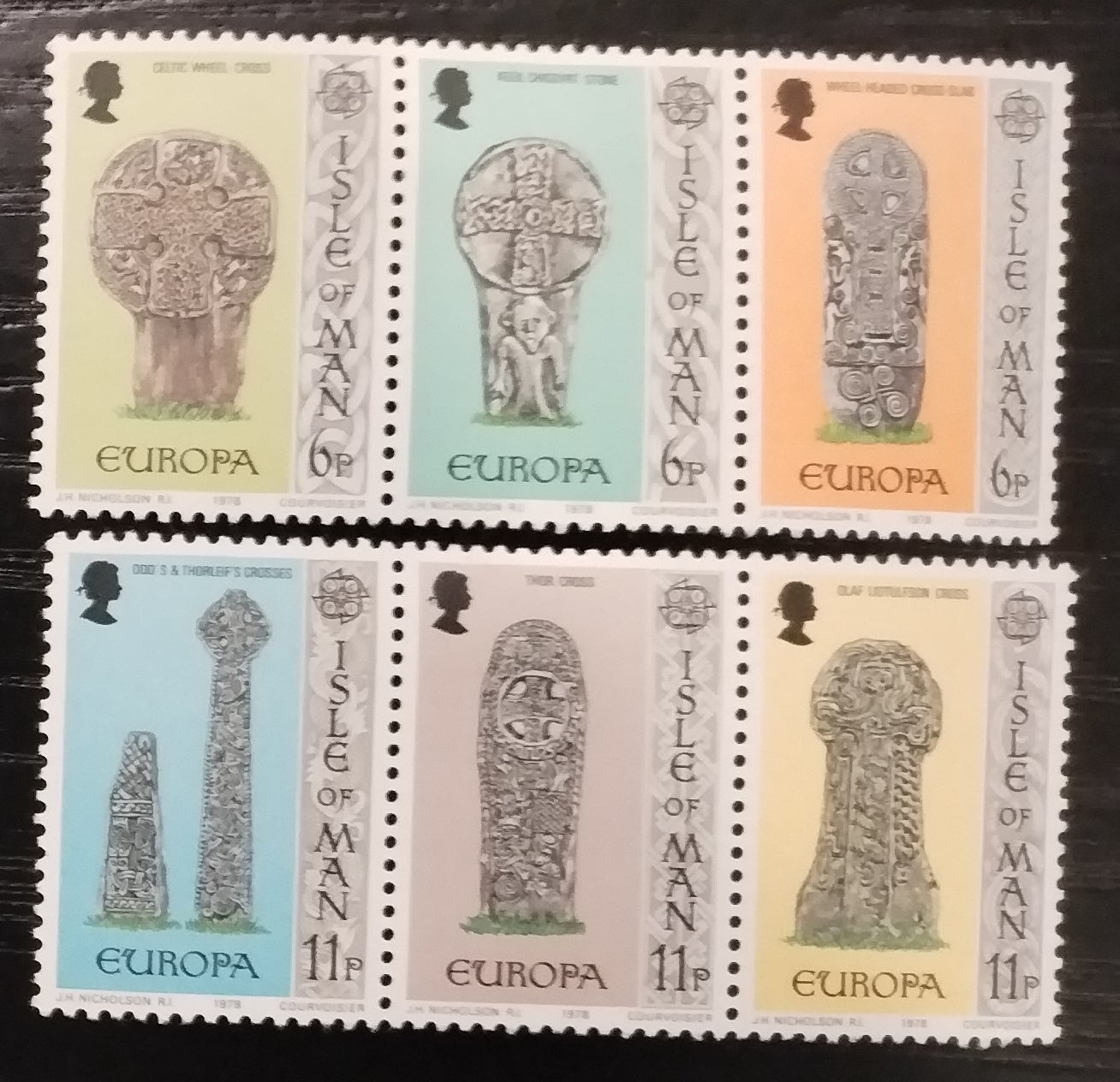 Ostrov Man 1978 Monumenty a kamenné kříže