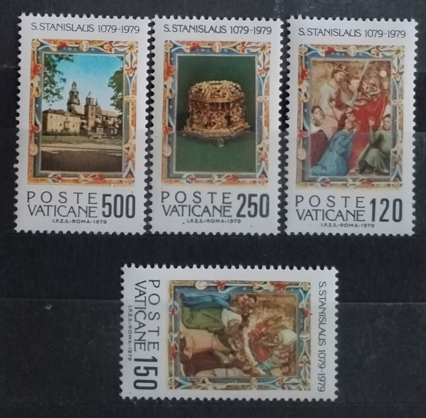 Vatikán 1979 Svatý Stanislav v umění