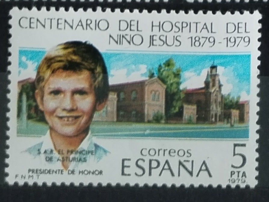 Španělsko 1979 Výročí nemocnice