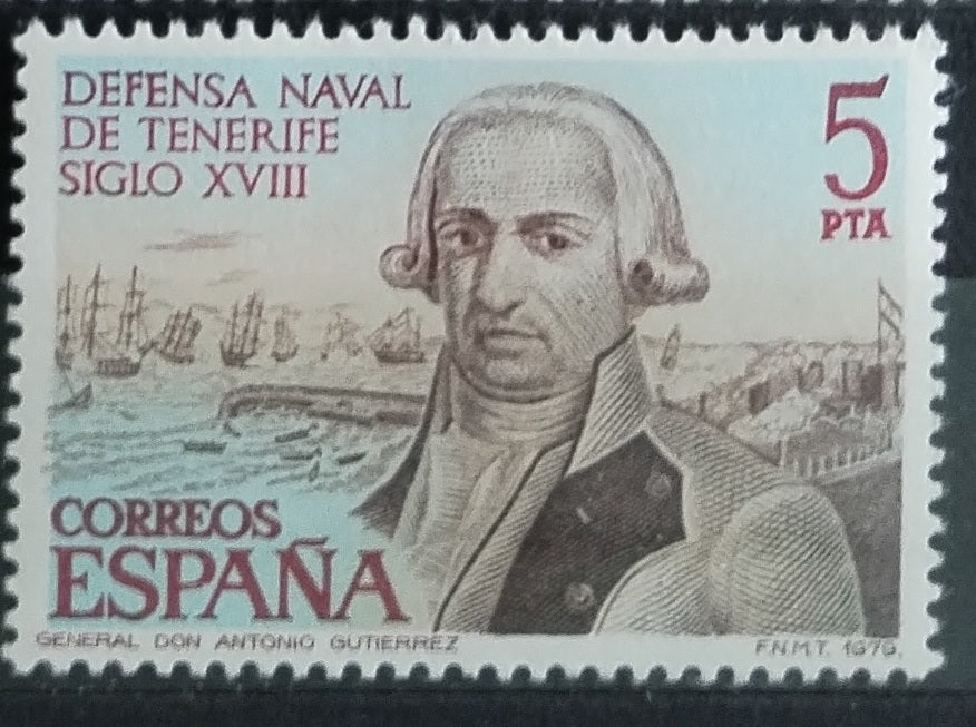 Španělsko 1979 Obrana Tenerife