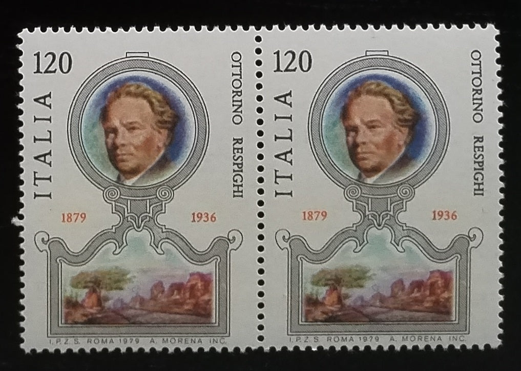 Itálie 1979 Respighi a osobnosti